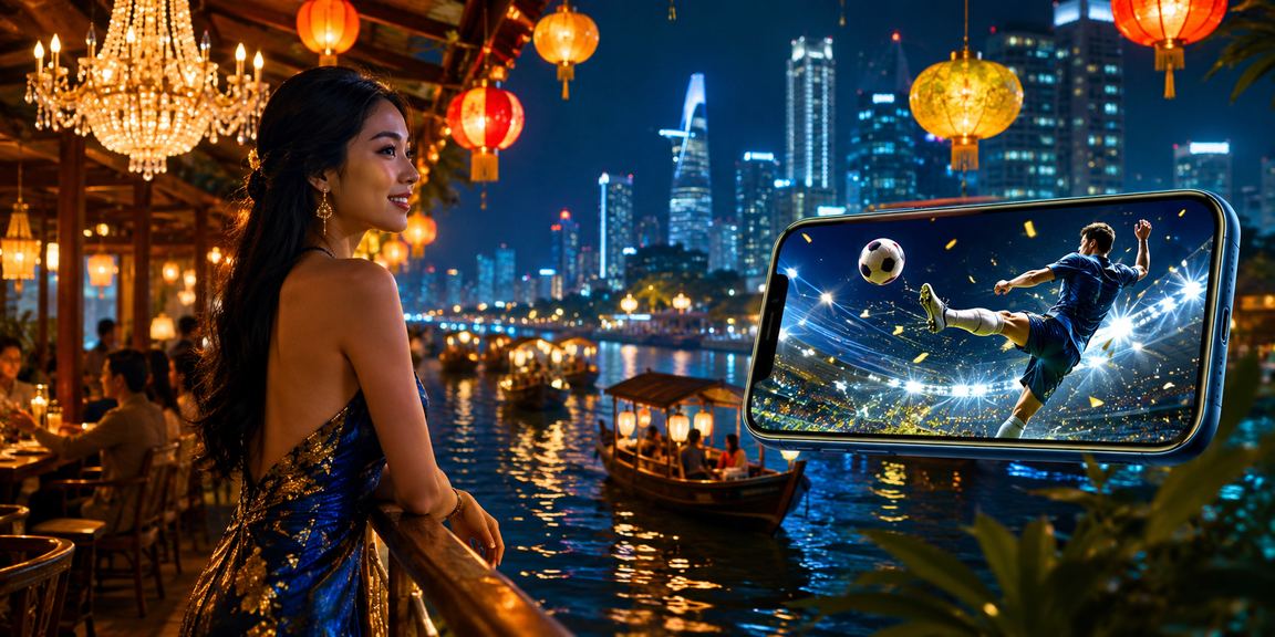 Chợ đêm vùng Mekong – người chơi casino trực tuyến và thanh toán qua điện thoại di động về đêm